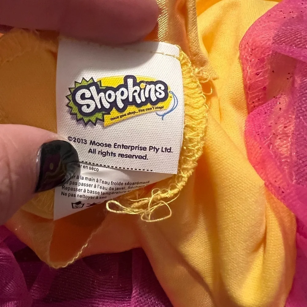 Shopkins Kookie‎ Cookie youth costume chocolate chip cookie